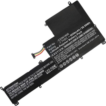 Batéria Li-Pol 7,7 V 5050mAh pre Asus UX390UA, UX390UAK