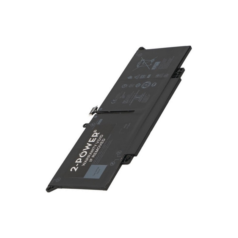 2-POWER Batérie 7,6V 6500mAh pre Dell Latitude 7310