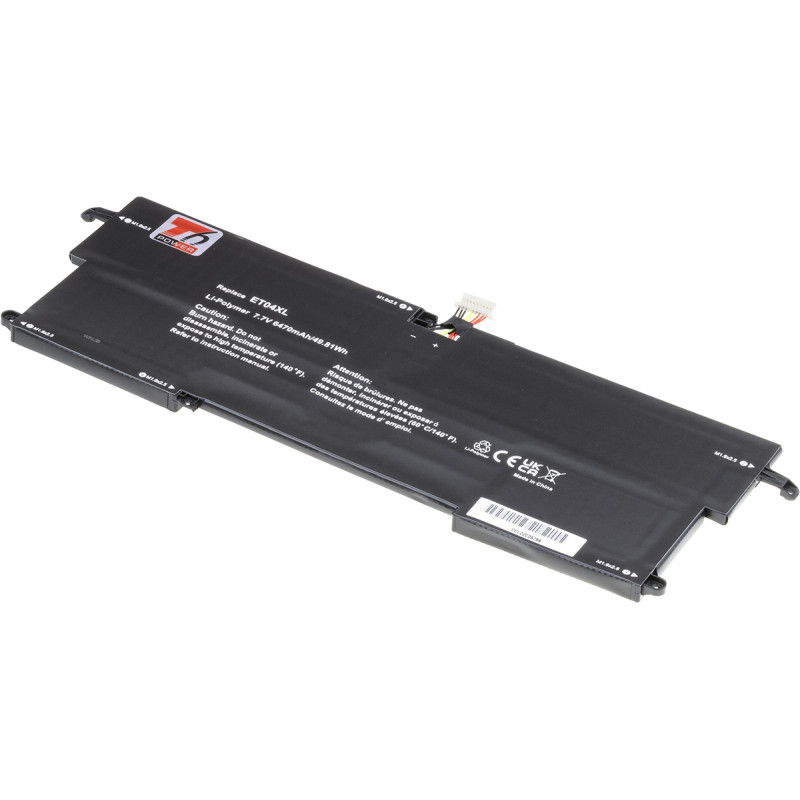 Batéria T6 Power HP EliteBook x360 1020 G2, 6470mAh, 49,8Wh, 4cell, Li-pol