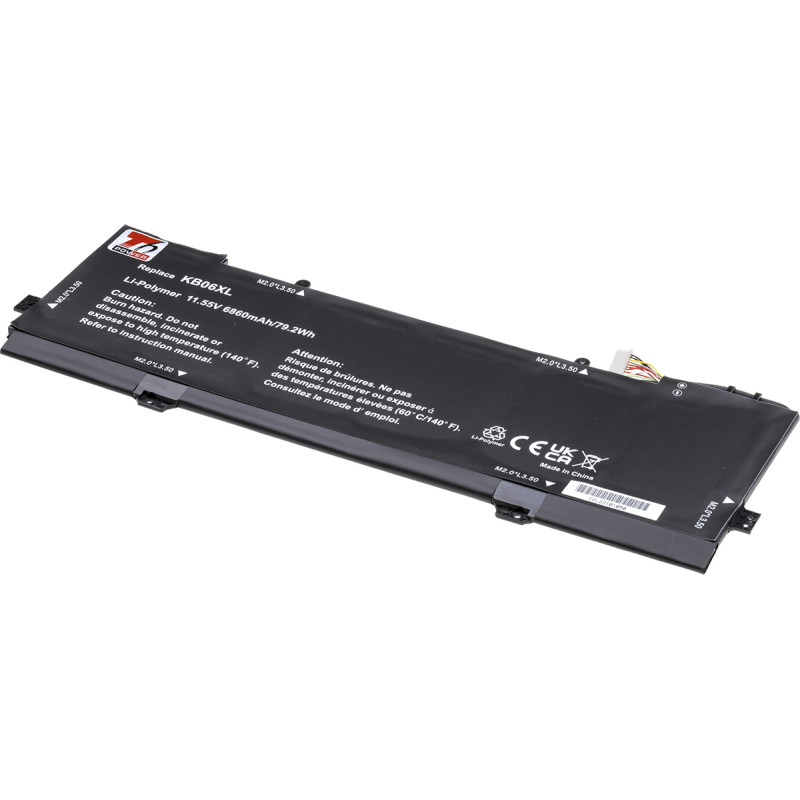 Batéria T6 Power pre HP Spectre 15-bl000 x360 serie, 6860mAh, 79Wh, 6cell, Li-pol