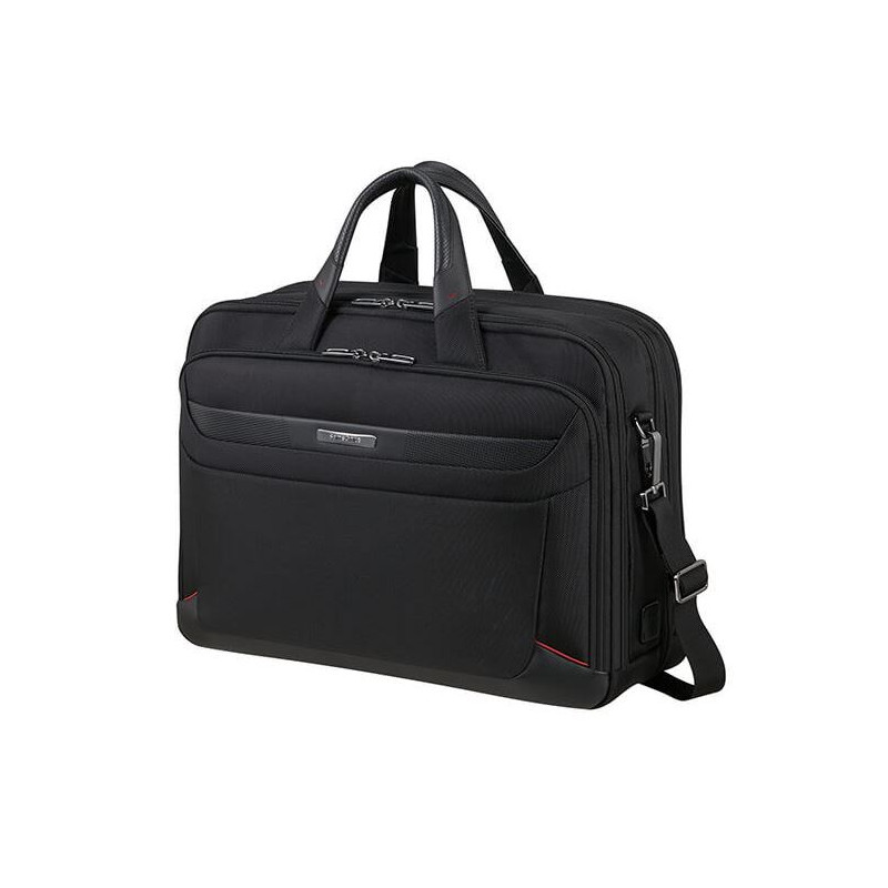 Samsonite PRO-DLX 6 Bailhandle 17.3'' EXP Black