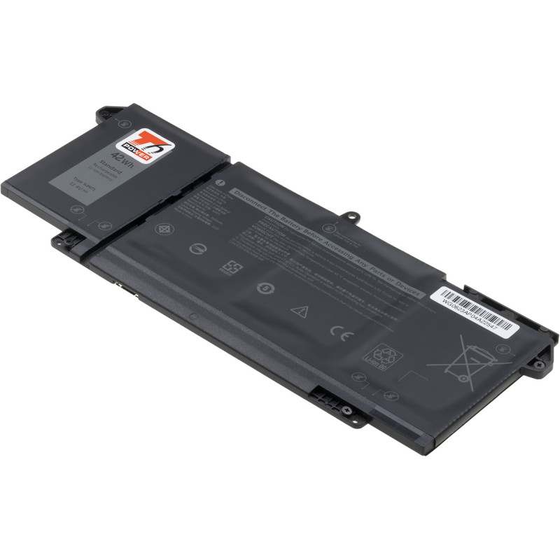 Batéria T6 Power pre Dell Latitude 5320, 7320, 7420, 7520, 3680mAh, 42Wh, 3cell, Li-pol