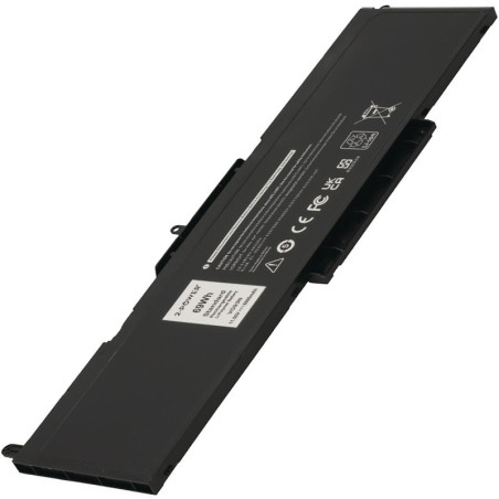 2-POWER Batéria 11,55V 6000mAh pre Dell Latitude 5580, Latitude 5591, Procision 3520, Procision 3530