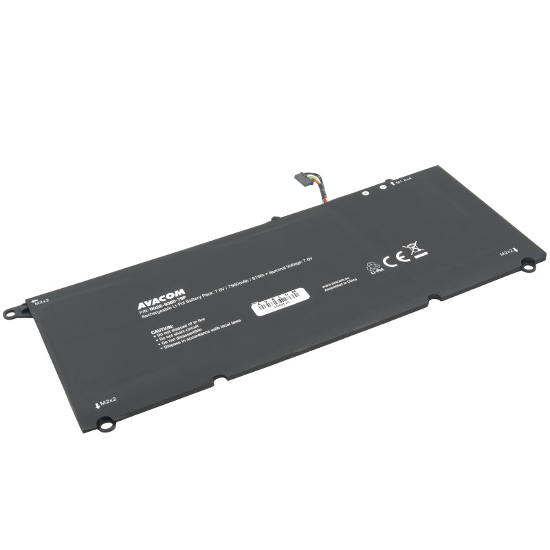 Batérie AVACOM pre Dell XPS 13 9360 Li-Pol 7,6 V 7980mAh 61Wh