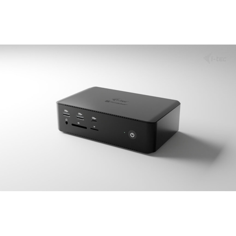i-tec Thunderbolt5 Quattro Display Docking Station, 5x USB, 2.5 GLAN, Power Delivery 140W
