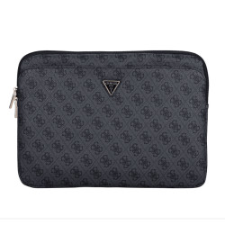 Guess PU 4G Triangle Logo Obal pre Notebook 14'' Black