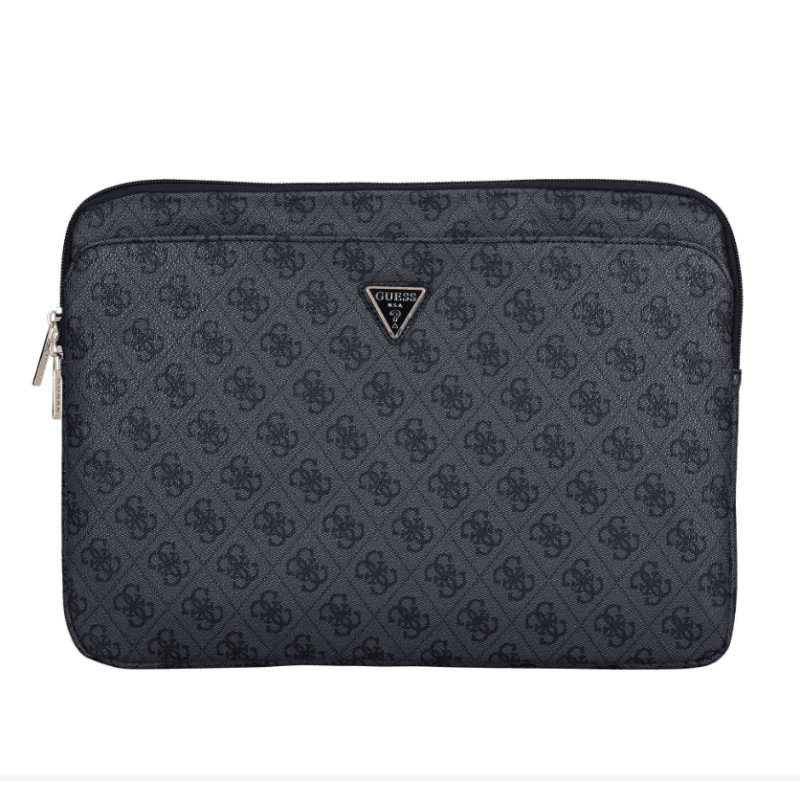 Guess PU 4G Triangle Logo Obal pre Notebook 14'' Black