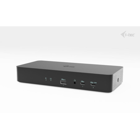 i-tec Universal Intelligent Dual Display Docking Station, Power Delivery 100W