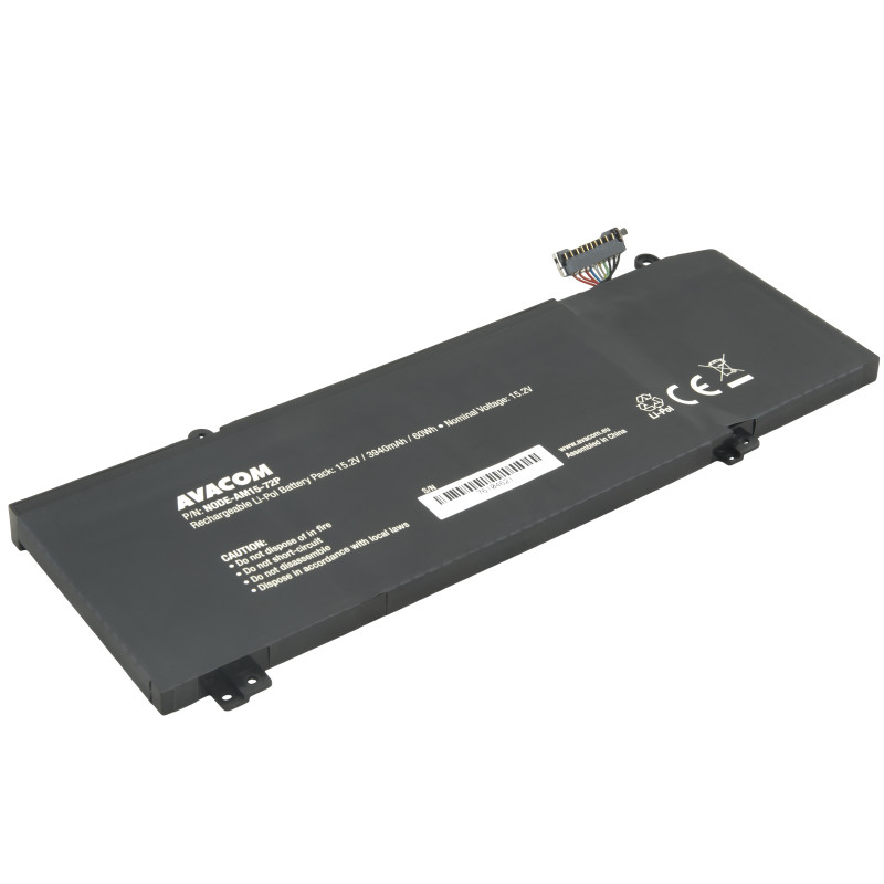 Batéria AVACOM pre Dell Alienware M15 Li-Pol 15,2 V 3940mAh 60Wh