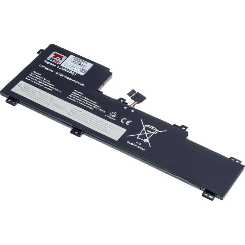 Batéria T6 Power pre Lenovo Yoga Slim 7 Pro 16ACH6, IdeaPad 5 Pro-16ACH6, 4883mAh, 75Wh, 4cell