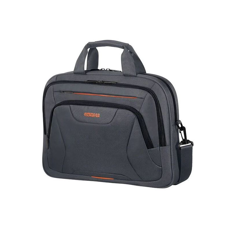 American Tourister AT WORK LAPTOP BAG 15.6'' Black/Orange