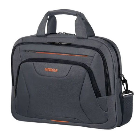 American Tourister AT WORK LAPTOP BAG 15.6'' Black/Orange