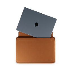 Epico TechGrain Sleeve MacBook Pro 13,3''/Air 13,6'' - hnedá