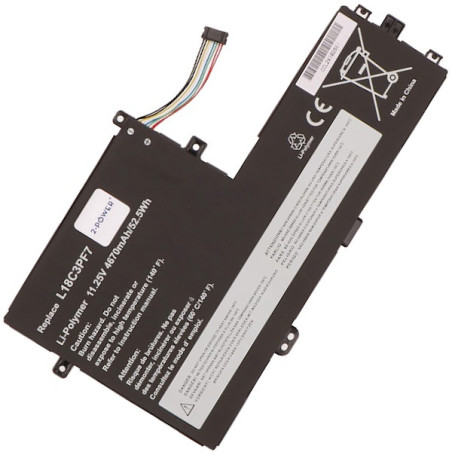 2-POWER Batérie 11,25V 4670mAh pre Lenovo C340-15IWL, Lenovo Flex-15IML, Lenovo S340-15II