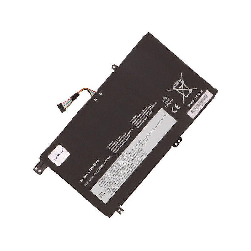 2-POWER Batérie 15,2V 4610mAh pre Lenovo S540-15IML, Lenovo S540-15IWL, Lenovo S540-15IWL GTX