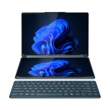 Lenovo Yoga Book 9/14IAH10/U7-255H/14''/2880x1800/T/32GB/1TB/Intel int/W11P/Tidal Teal/3R On-Site