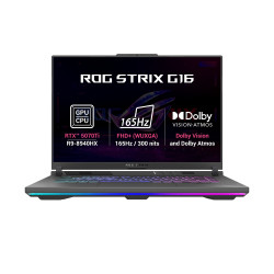 ASUS ROG Strix G16/G614PR-RV162Z/R9-8940HX/16''/WUXGA/32GB/1TB/RTX 5070Ti/bez OS/Gray/2R