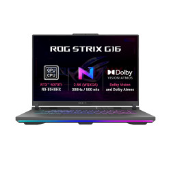 ASUS ROG Strix G16/G614PR-TS150Z/R9-8940HX/16''/2560x1600/32GB/1TB/RTX 5070Ti/bez OS/Gray/2R