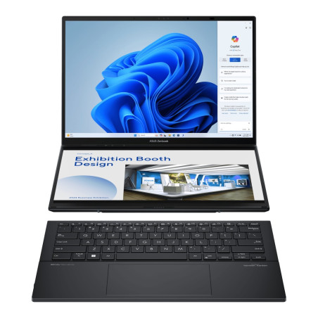 ASUS Zenbook Duo 14 OLED/UX8406CA-OLED304WZ/U9-285H/14''/WUXGA/T/32GB/1TB/Intel int/W11H/Gray/2R