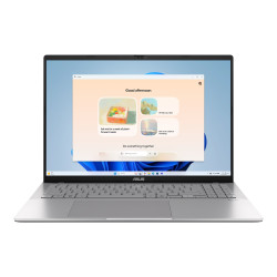 ASUS Vivobook S16/M3607GA-OLED127WZ/AI9-465/16''/WUXGA/32GB/512GB/AMD int/W11H/Silver/2R