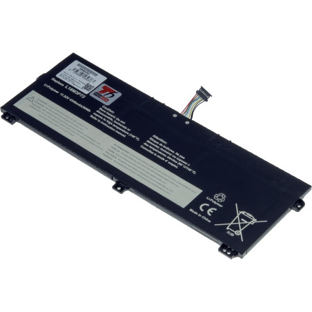 Batérie T6 Power pre Lenovo ThinkPad X13 Yoga Gen 1, X390 Yoga, 4340mAh, 50Wh, 3cell, Li-Pol