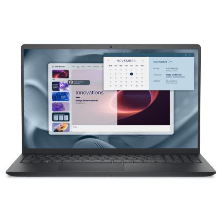 Dell Pro 15 Essential/PV15250/3-100U/15,6''/FHD/8GB/512GB/Intel int/W11H/Black/3R NBD