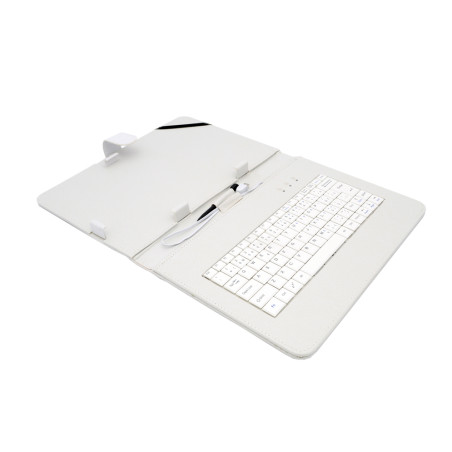 AIREN AiTab Leather Case 4 with USB Keyboard 10'' WHITE (SK/SK/DE/UK/US.. layout)