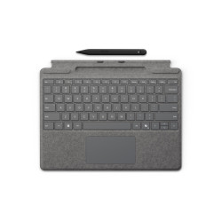 Microsoft Surface Pre Keyboard + Slim Pen 2 Bundle (Platinum), Commercial, ENG