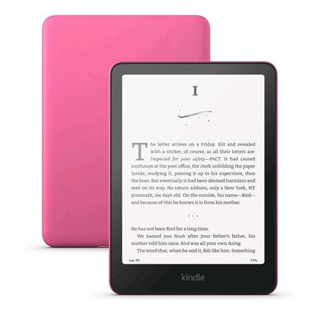 E-book Amazon Kindle Paperwhite 2024 (16 GB), maliny, s reklamou