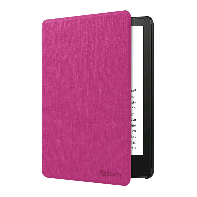C-TECH PROTECT Puzdro pre Amazon Kindle PAPERWHITE 2024/COLORSOFT, AKC-21R, raspberry