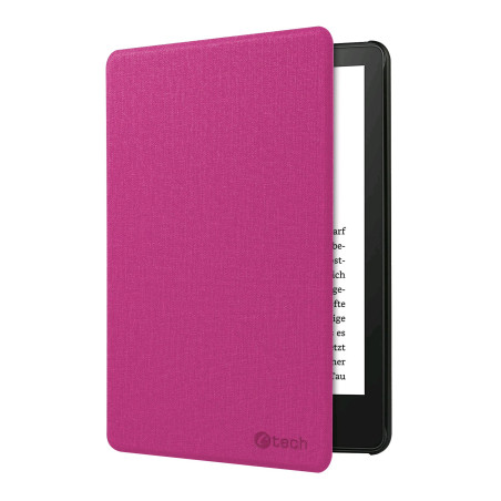 C-TECH PROTECT Puzdro pre Amazon Kindle PAPERWHITE 2024/COLORSOFT, AKC-21R, raspberry