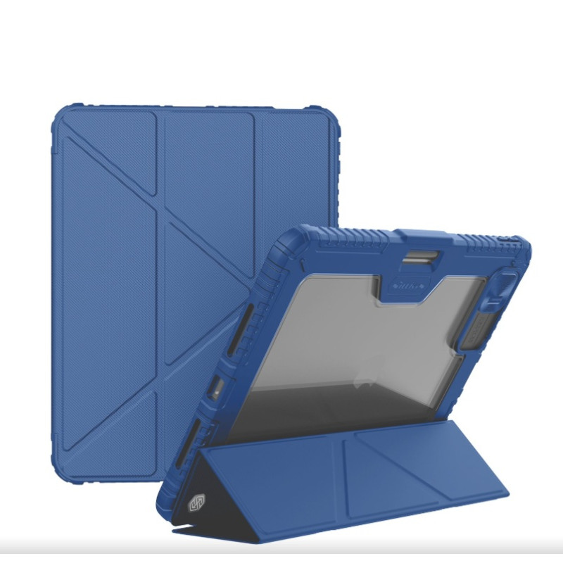 Nillkin Bumper PRO Protective Stand Case Multi-angle pre iPad Pro 11 2024 Sapphire Blue