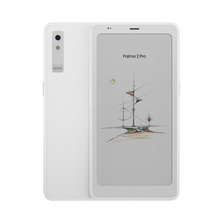 E-book ONYX BOOX PALMA 2 PRE COLOR, biela, 6,13'', 128GB, Dual SIM, GPS, Bluetooth, Android 15.0, E-in