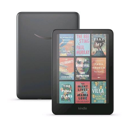E-book Amazon Kindle Colorsoft (16 GB), farebný displej, metallic black, BEZ REKLAM
