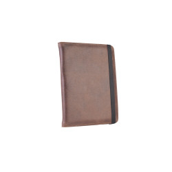 C-TECH PROTECT puzdro z pravej kože pre 8'' zariadenie, RLC-01, hnedé (Pocketbook Inkpad 3/4, Onyx Boox