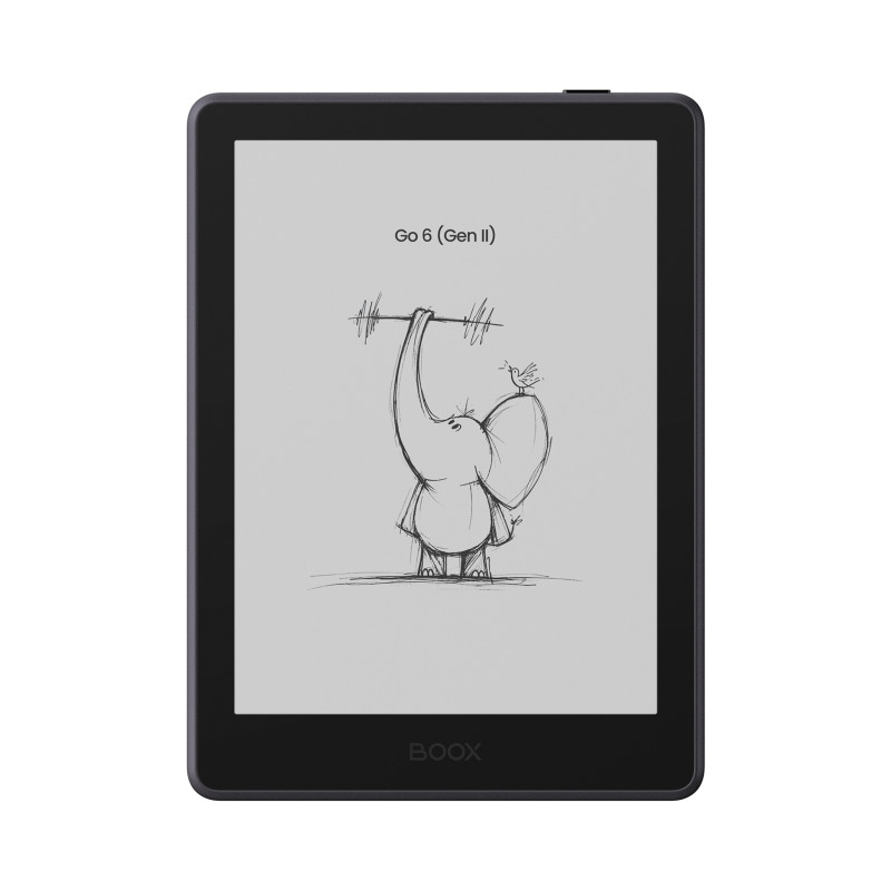 E-book ONYX BOOX GO 6 (Gen II), plum, 6'' Carta 1300, 32GB, Bluetooth, Android 11, E-ink displej
