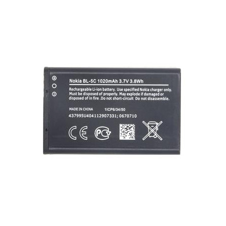 Nokia batéria BL-5C Li-Ion 1020 mAh - bulk