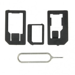 ALIGATOR Adaptér pre nano a microSIM karty + ihla