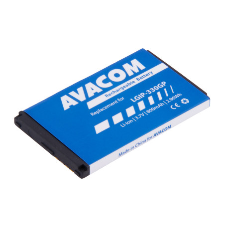 Akumulátor AVACOM GSLG-KF300-S800 do mobilu LG KF300 Li-Ion 3,7 V 800mAh (náhrada LGIP-330GP)