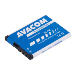 Batérie AVACOM GSNO-BL4B-S750 do mobilu Nokia 6111 Li-Ion 3,7 V 750mAh (náhrada BL-4B)