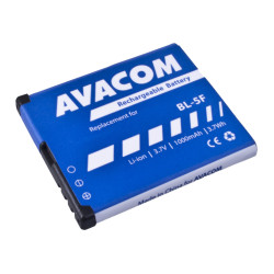 Akumulátor AVACOM GSNO-BL5F-S1000A do mobilu Nokia N95, E65, Li-Ion 3,6 V 1000mAh (náhrada BL-5F)
