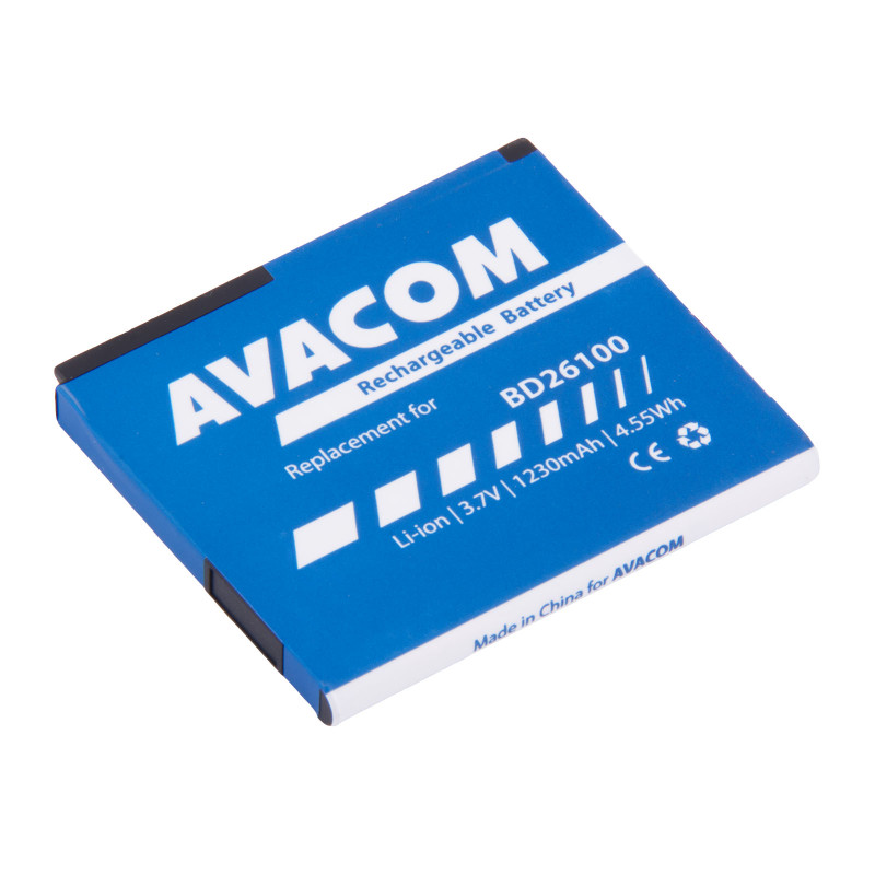 Akumulátor AVACOM PDHT-ACE-S1230 pre HTC Desire HD, HTC Ace Li-Ion 3,6V 1230mAh