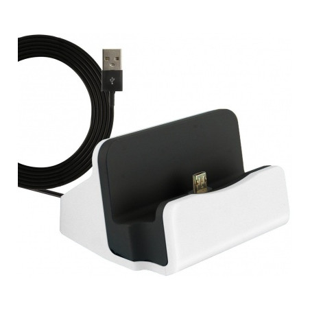 Univerzálna stolná kolíska s oboustranným microUSB konektorom