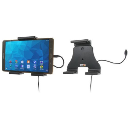 Brodit nastaviteľný držiak na tablet do auta, so skrytým nabíjaním, 120-150 mm