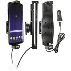 Brodiť držiak do auta na Samsung Galaxy S10+/S9+/S8+ a iné, s pružinou, s nab. z cig.zapaľovača/USB