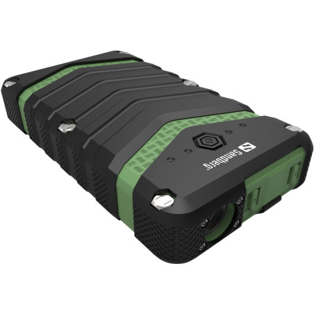 Sandberg prenosný zdroj USB 20100 mAh, Survivor Outdoor, pre chytré telefóny, černozelený