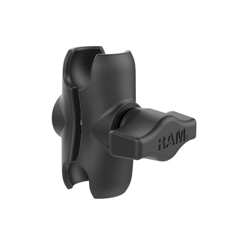 RAM Mounts rameno krátke, kovové, pre 1'' guľové čapy (celková dĺžka 60 mm), RAM-B-201U-A