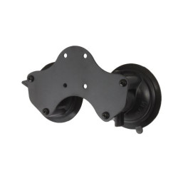 RAM Mounts úchyt s dvoma prísavkami na sklo s priemerom 84 mm, AMPS vzor diery, RAM-B-189BU
