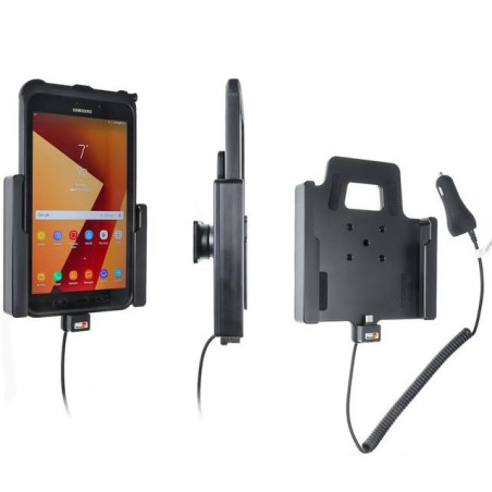 Brodiť držiak do auta na Samsung Galaxy Tab Active 2/3 v originálnom puzdre s nabíjaním z CL