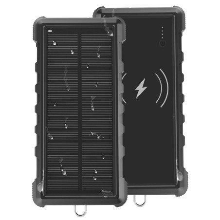 Solárna powerbanka VIKING W24W 24000mAh, QC3.0, bezdrôtové nabíjanie